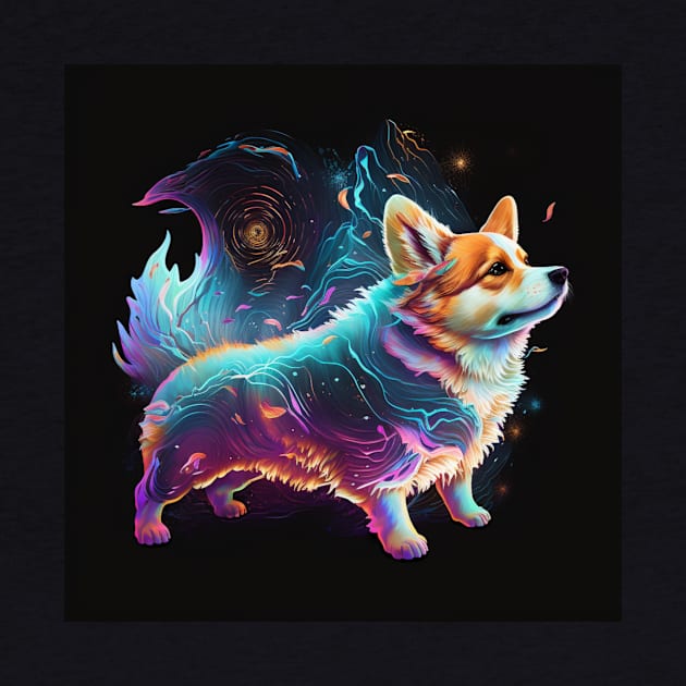 Mystical Welsh Corgi by Star Scrunch